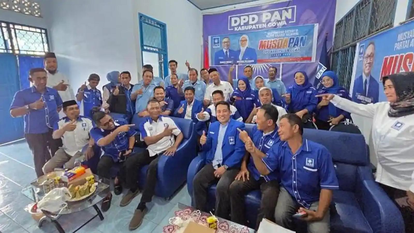 Taufik Surullah dipercaya untuk mengemban amanah sebagai Ketua Formatur PAN Gowa
